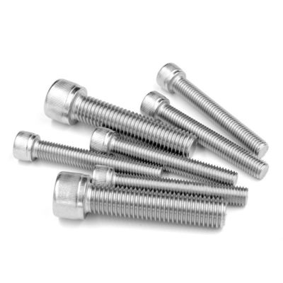 M8-M12 304 Stainless Steel Cylindrical Head Hexagon Socket Screw DIN912 CNC Mechanical Shafts